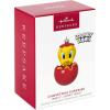 Hallmark Keepsake Christmas Ornaments 2023, Looney Tunes Wile E. Coyote as Batman, Set of 2, Looney Tunes Gifts(Tweety Chwistmas Surprise)