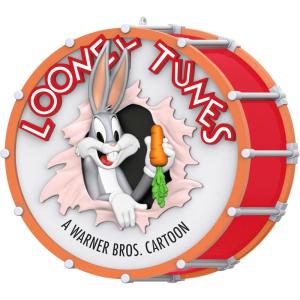 Hallmark Keepsake Christmas Ornaments 2023, Looney Tunes Wile E. Coyote as Batman, Set of 2, Looney Tunes Gifts(Bugs Bunny)