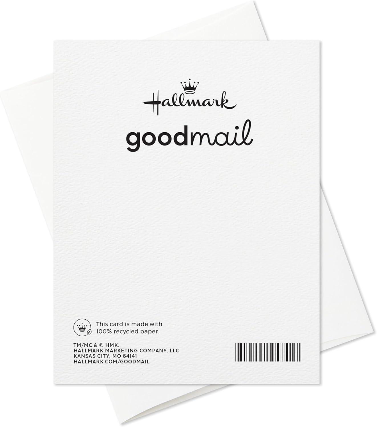 imageHallmark Good Mail Cute Thank You Thinking of You Cards 3 Cards with Envelopes Main Character Energy Guac Friendship Bracelets