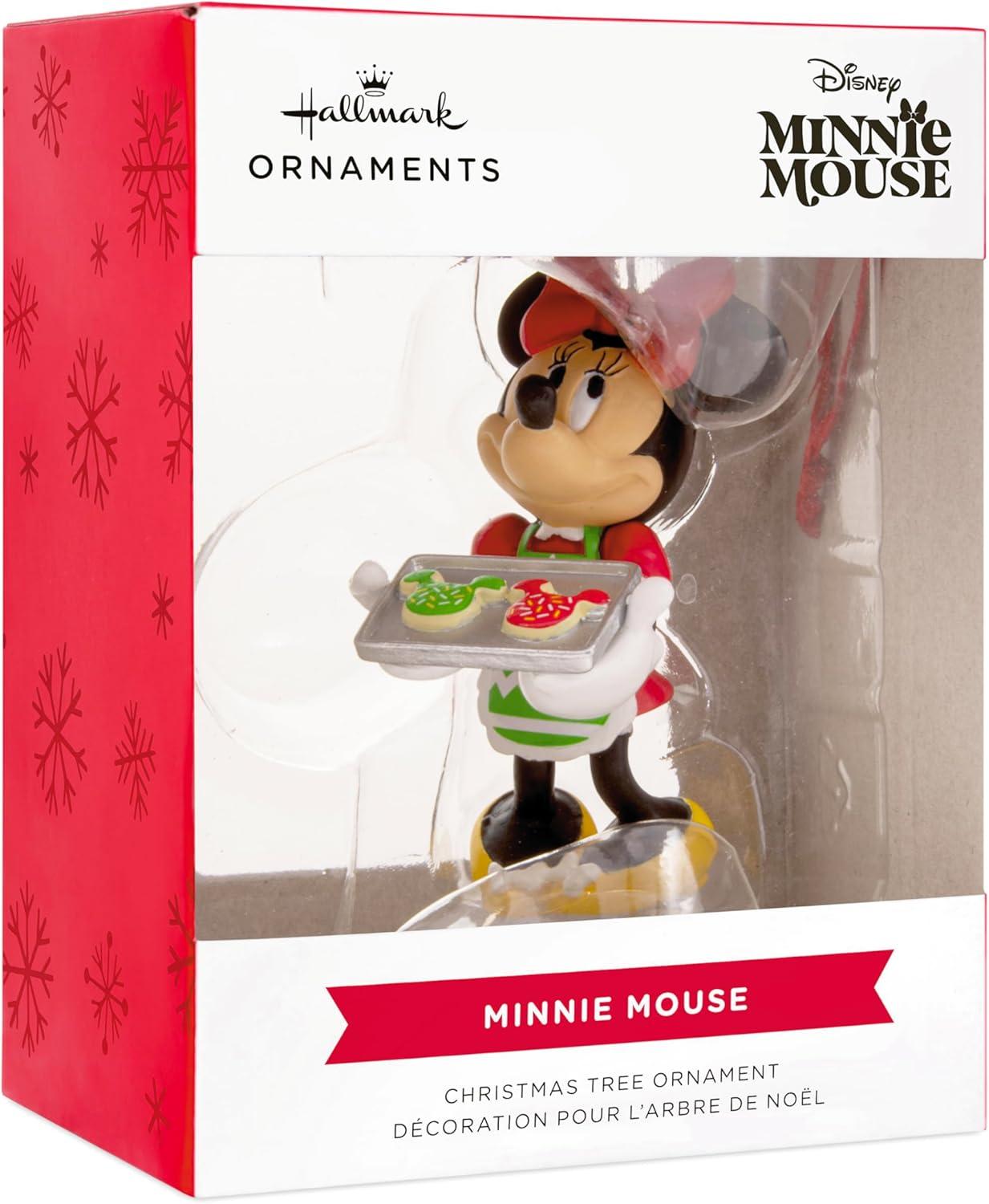 imageHallmark Disney Minnie Mouse Baking Cookies Christmas Ornament Gifts for Disney Fans