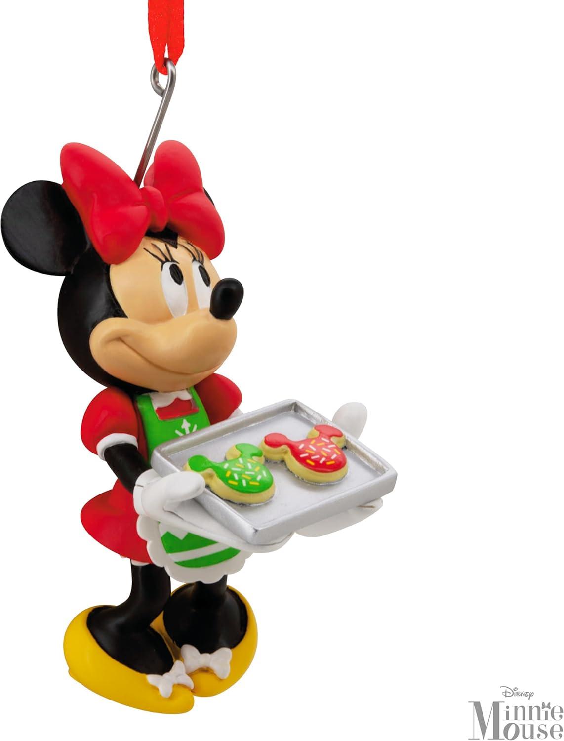 imageHallmark Disney Minnie Mouse Baking Cookies Christmas Ornament Gifts for Disney Fans