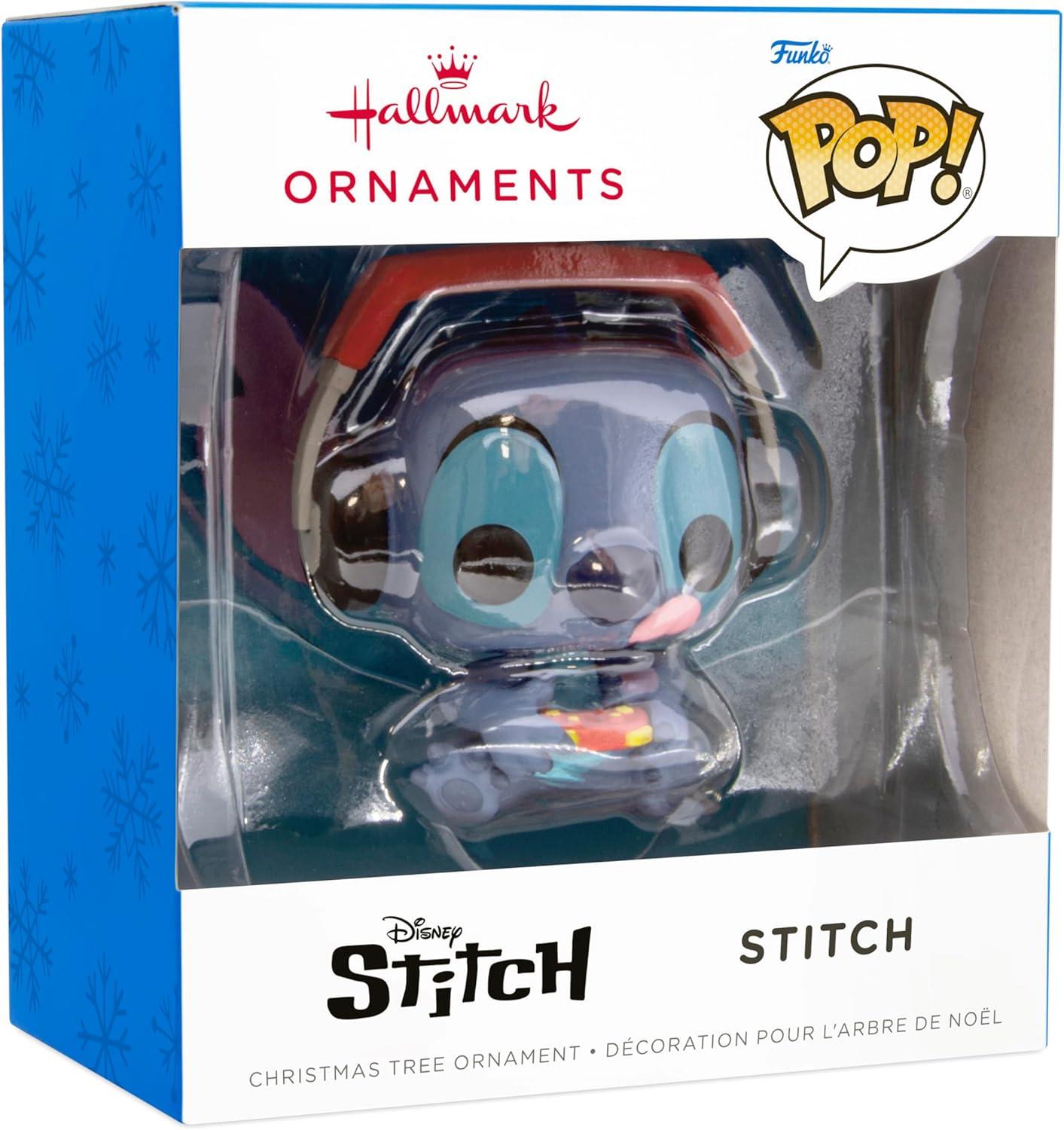 imageHallmark Disney Stitch Gamer Stitch Funko POP Christmas Ornament Pop Culture Gifts