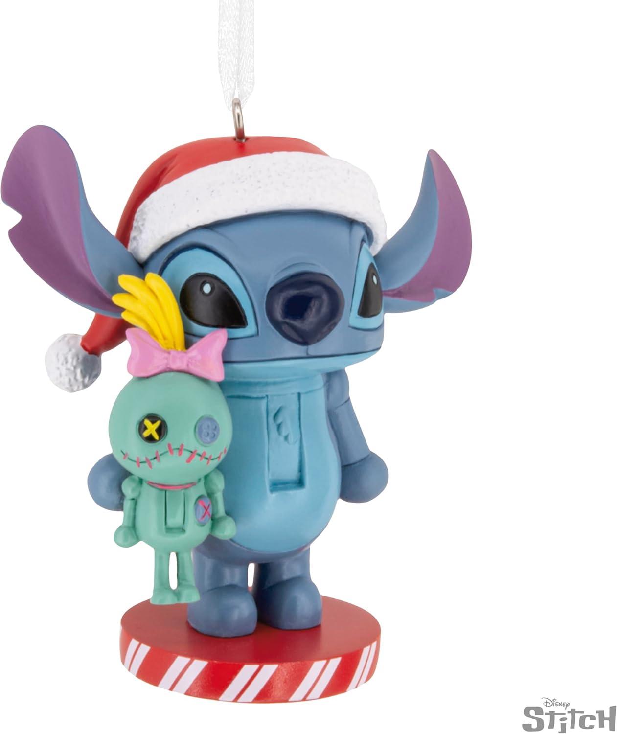 imageHallmark Disney Stitch Nutcracker Christmas Ornament Gifts for Disney Fans