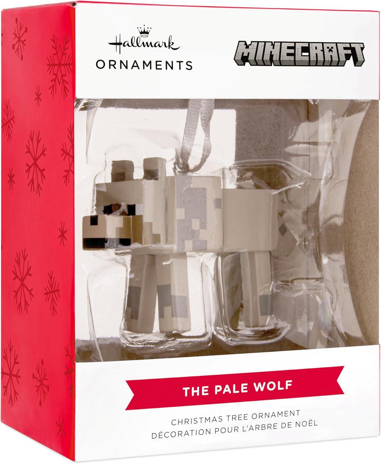 imageHallmark Minecraft Wolf Christmas Ornament Gifts for Gamers