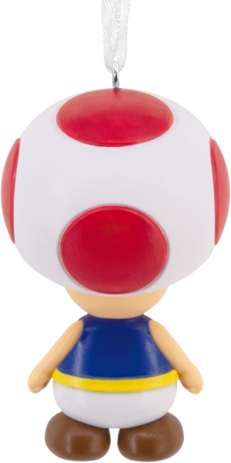 imageHallmark Nintendo Super Mario Toad Christmas Ornament Gifts for Gamers