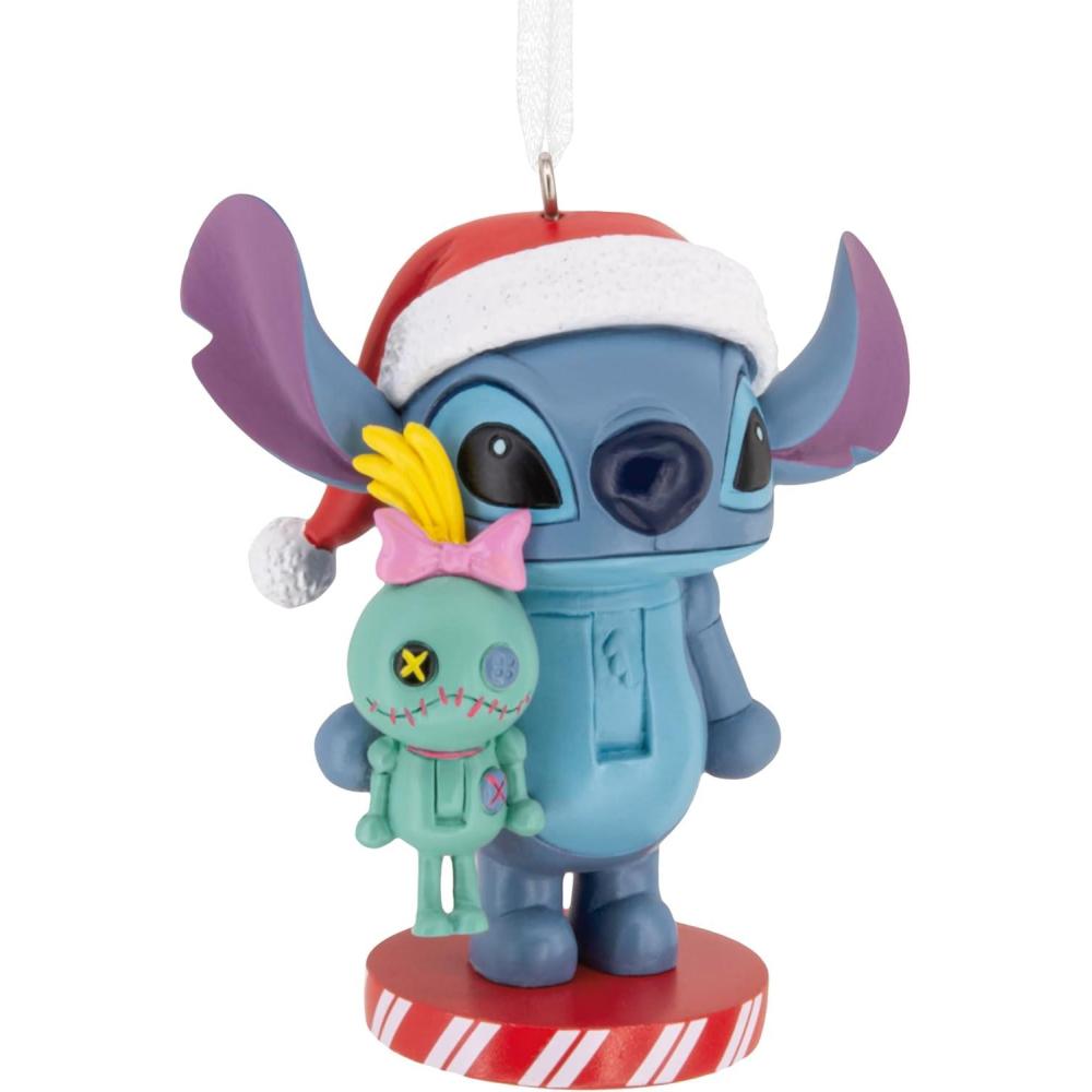 imageHallmark Disney Stitch Nutcracker Christmas Ornament Gifts for Disney Fans