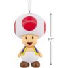 Hallmark Nintendo Super Mario Toad Christmas Ornament, Gifts for Gamers