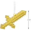 Hallmark Xbox White Video Game Controller Christmas Ornament(Minecraft Gold Sword)