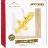 Hallmark Xbox White Video Game Controller Christmas Ornament(Minecraft Gold Sword)