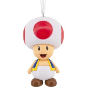 Hallmark Nintendo Super Mario Toad Christmas Ornament, Gifts for Gamers