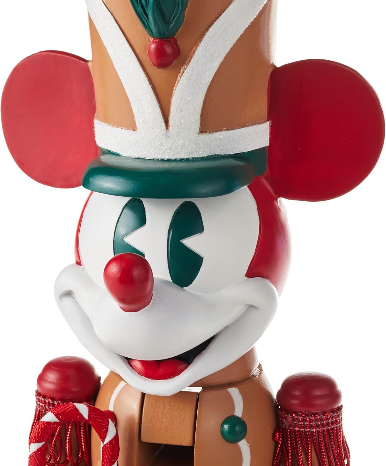 imageHallmark Disney Gingerbread Nutcracker Figurine Mickey Mouse 135quot Gift for Fans and Collectors