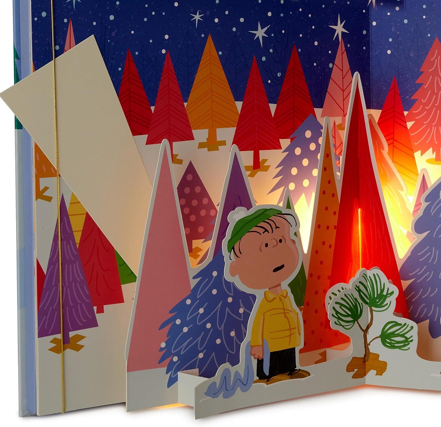 imageHallmark Nativity Story PopUp Book with Light and Sound for Kids Grandchildren Nieces NephewsA Charlie Brown Christmas