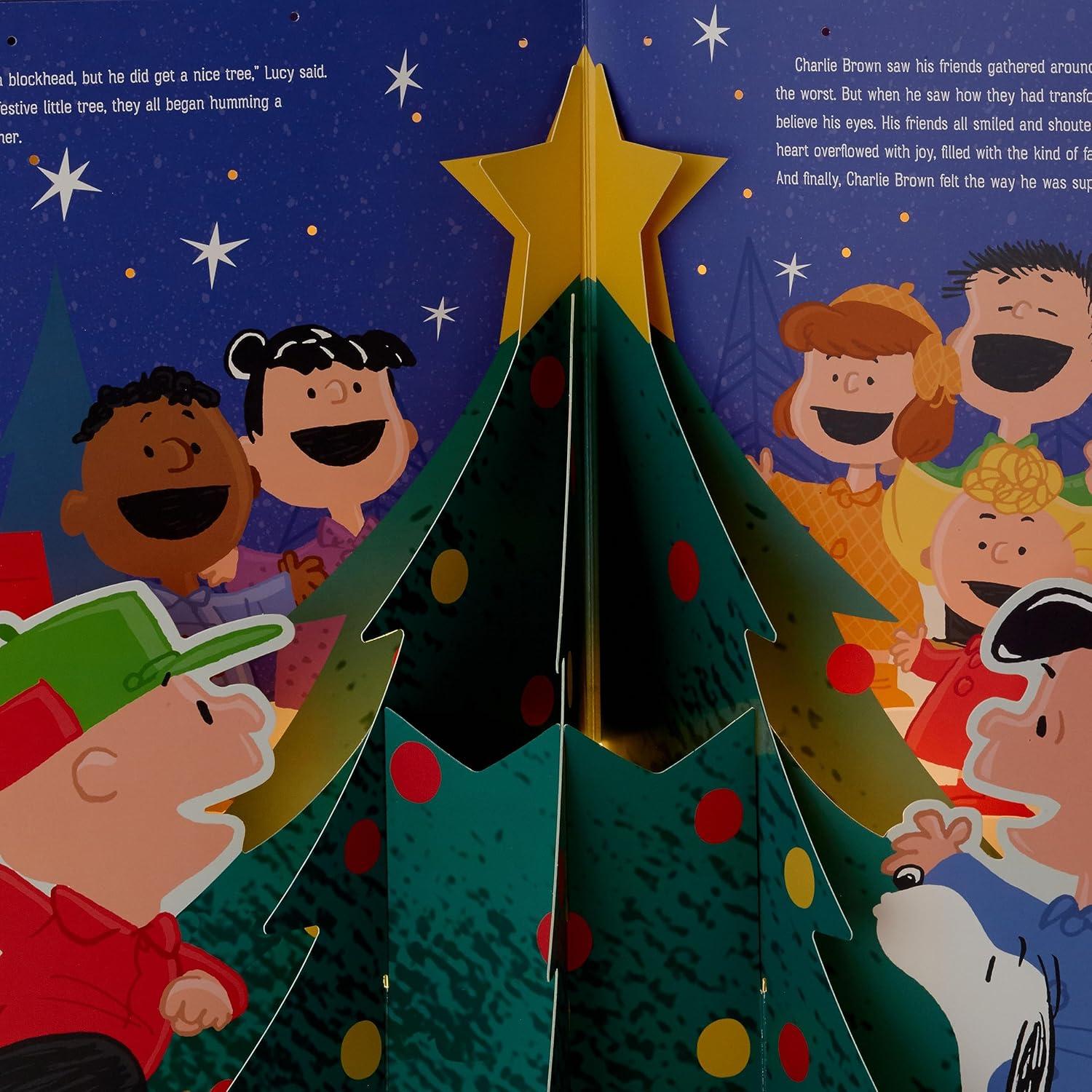 imageHallmark Nativity Story PopUp Book with Light and Sound for Kids Grandchildren Nieces NephewsA Charlie Brown Christmas