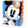Hallmark Disney 15″ Extra Large Gift Bag with Tissue Paper (Mickey Mouse) for Birthdays, Kids Parties or Any Occasion(1 Count (Pack of 1))