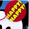 Hallmark Disney 15″ Extra Large Gift Bag with Tissue Paper (Mickey Mouse) for Birthdays, Kids Parties or Any Occasion(1 Count (Pack of 1))