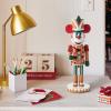 Hallmark Disney Gingerbread Nutcracker Figurine (Mickey Mouse), 13.5″, Gift for Fans and Collectors