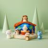 Hallmark Nativity Scene Plush Toy (Manger with Baby Jesus, Mary, Joseph, Angel, Animals) for Kids, Grandchildren