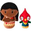 Hallmark itty Bitty Disney Moana Plush Toys, Set of 3 (Moana and Heihei with Boat) Gift for Kids, Collectors, Fans