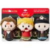 Hallmark itty bittys Home Alone Plush Toys, Set of 3 (Kevin McCallister, Marv and Harry) Gift for Kids, Fans, Collectors