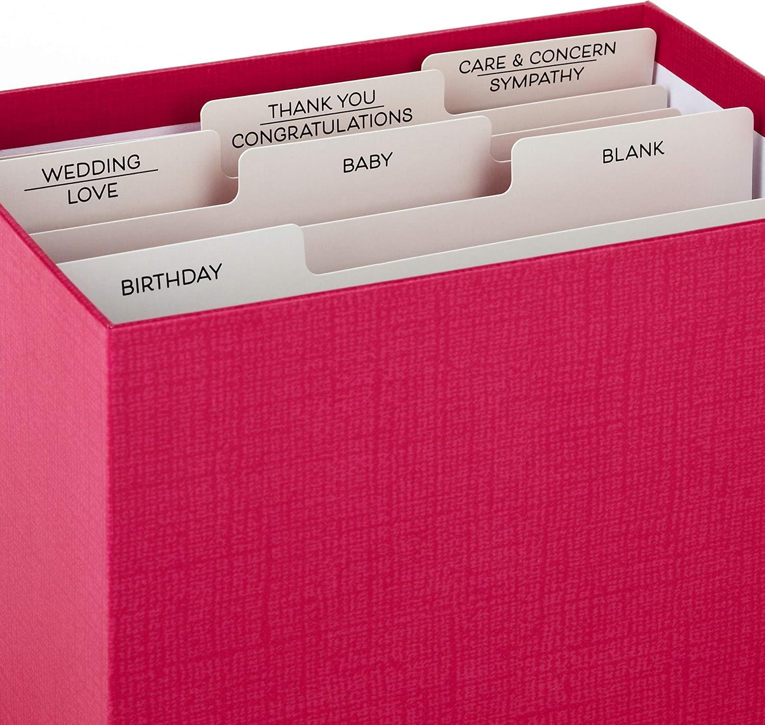 imageHallmark Handmade All Occasion Boxed Greeting Card Assortment Pink Floral Pack of 20Birthday Cards Baby Shower Cards Wedding Cards Sympathy Cards Thinking of You Cards Thank You CardsEveryday