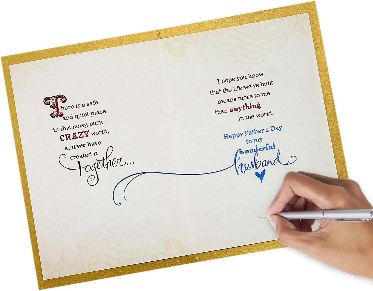 imageHallmark Romantic Fathers Day Card for Husband The Life Weve Built 629FFW9525