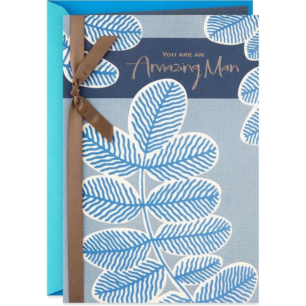 imageHallmark Romantic Fathers Day Card for Husband or Boyfriend I Keep Falling in Love 599FFW9555