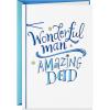 Hallmark Father’s Day Card for Dad, Stepdad, Grandpa, Husband (Wonderful Man, Amazing Dad)