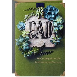 Hallmark Fathers Day Card (It’s Father’s Day) (559FFW2149)(You Shaped My Life)