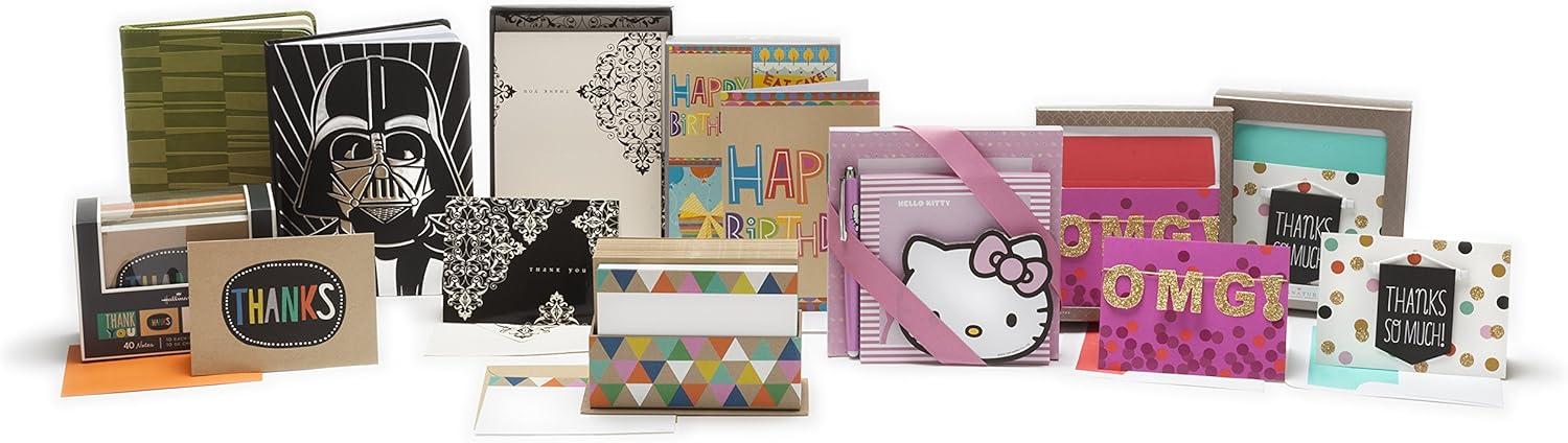 imageHallmark Assorted Birthday Cards Birthday Icons 12 Cards and EnvelopesAssorted colors