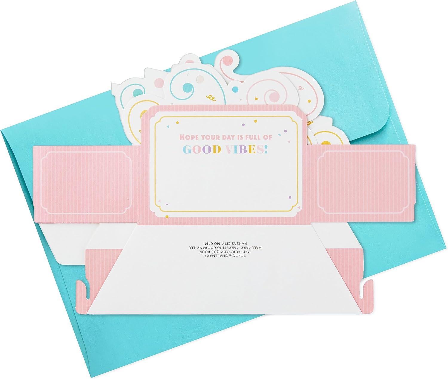 imageHallmark Paper Wonder Birthday Pop Up Card Good VibesGood Vibes