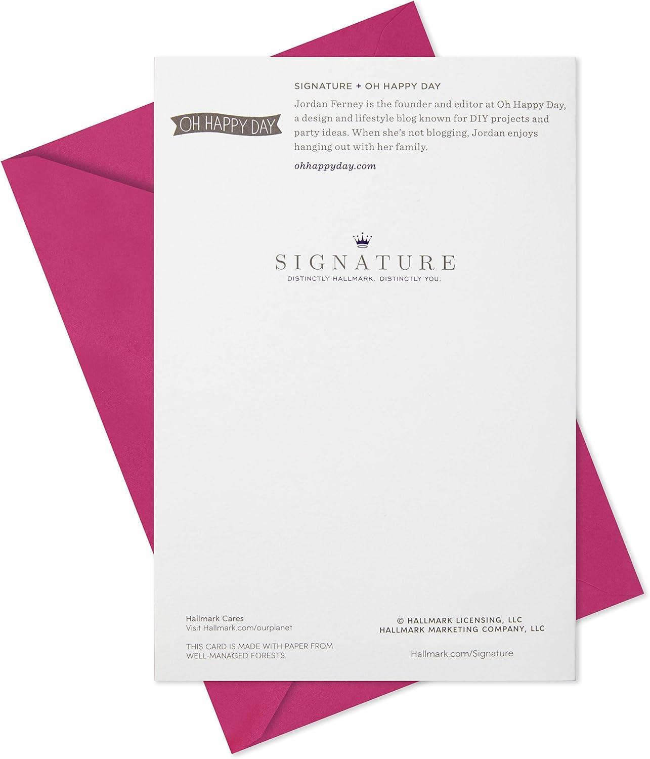 imageHallmark Signature Birthday Card DeliveryMagical Unicorn