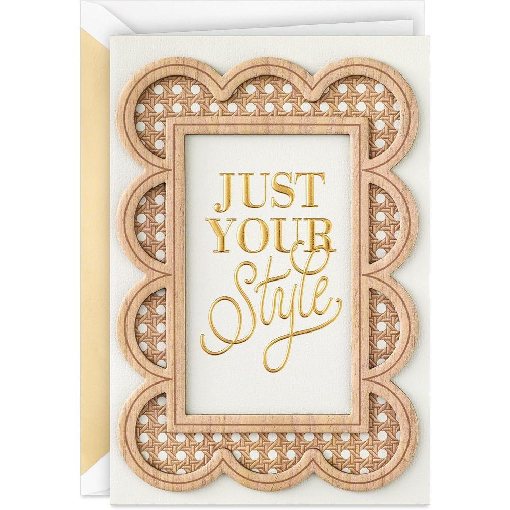imageHallmark Signature Birthday Card DeliveryRattan Just Your Style