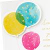 Hallmark Signature Birthday Card (Delivery)(Balloons and Flowers)