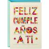 Hallmark Vida Spanish Birthday Card (Feliz Cumpleaños) for Friend, Coworker, Parent, Neighbor(Feliz Cumplea?os A Ti)