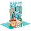 Hallmark Paper Wonder Birthday Pop Up Card (Good Vibes)(Cats with Presents)