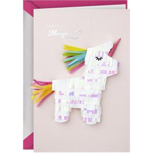 Hallmark Signature Birthday Card (Delivery)(Magical Unicorn)