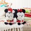 Hallmark Better Together Disney Mickey and Minnie Holiday Magnetic Plush, Set of 2