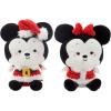 Hallmark Better Together Disney Mickey and Minnie Holiday Magnetic Plush, Set of 2