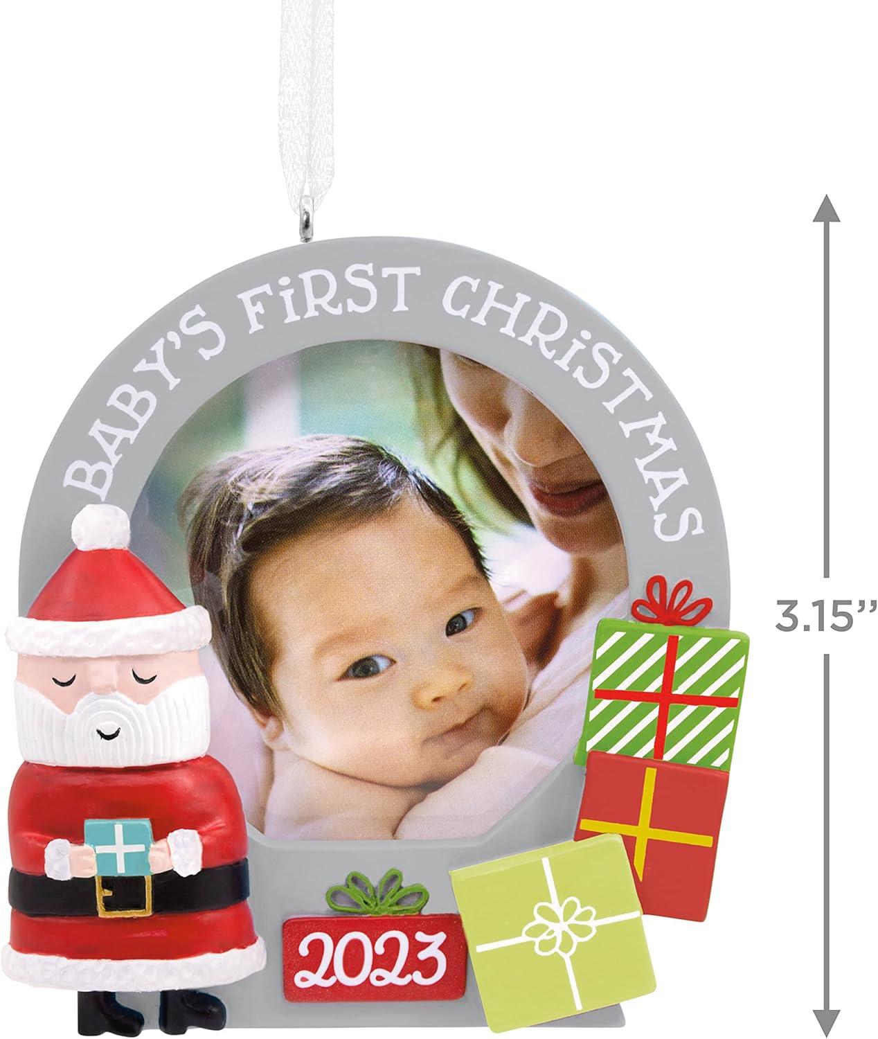 imageHallmark Babys First Christmas Christmas Ornament 2024 GirlBabys First Christmas 2023