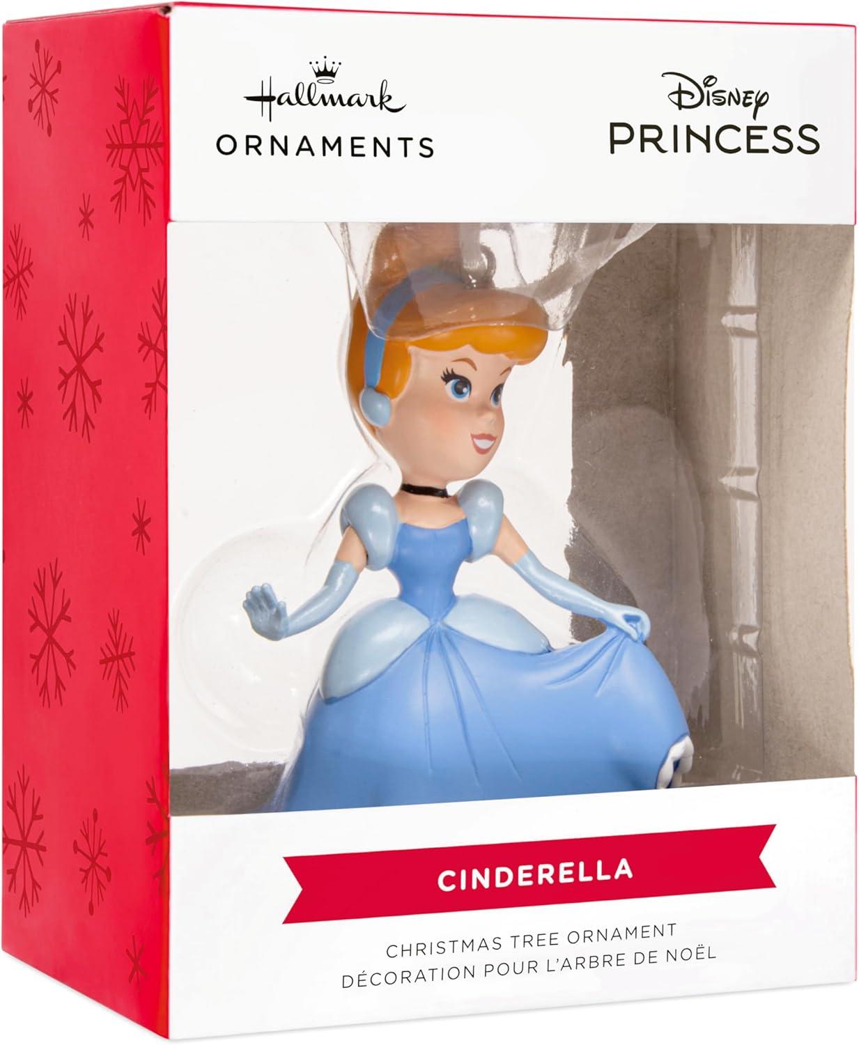 imageHallmark Disney Princess Cinderella Stylized Christmas Ornament Gifts for Disney Fans