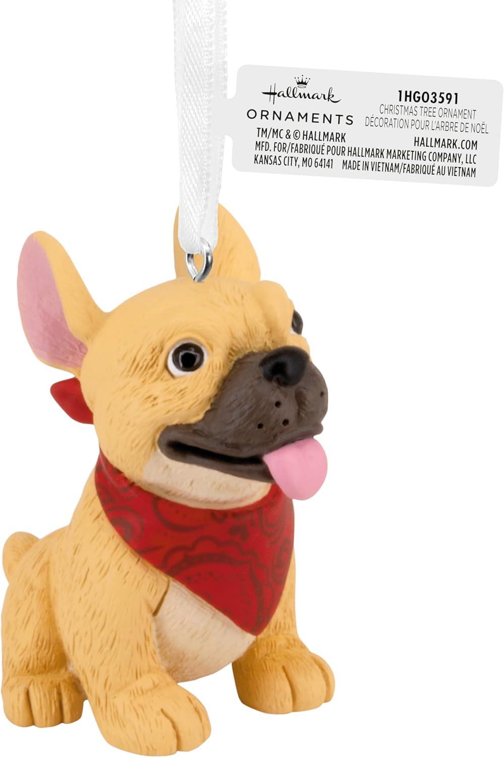 imageHallmark French Bulldog Christmas Ornament Pet Gifts