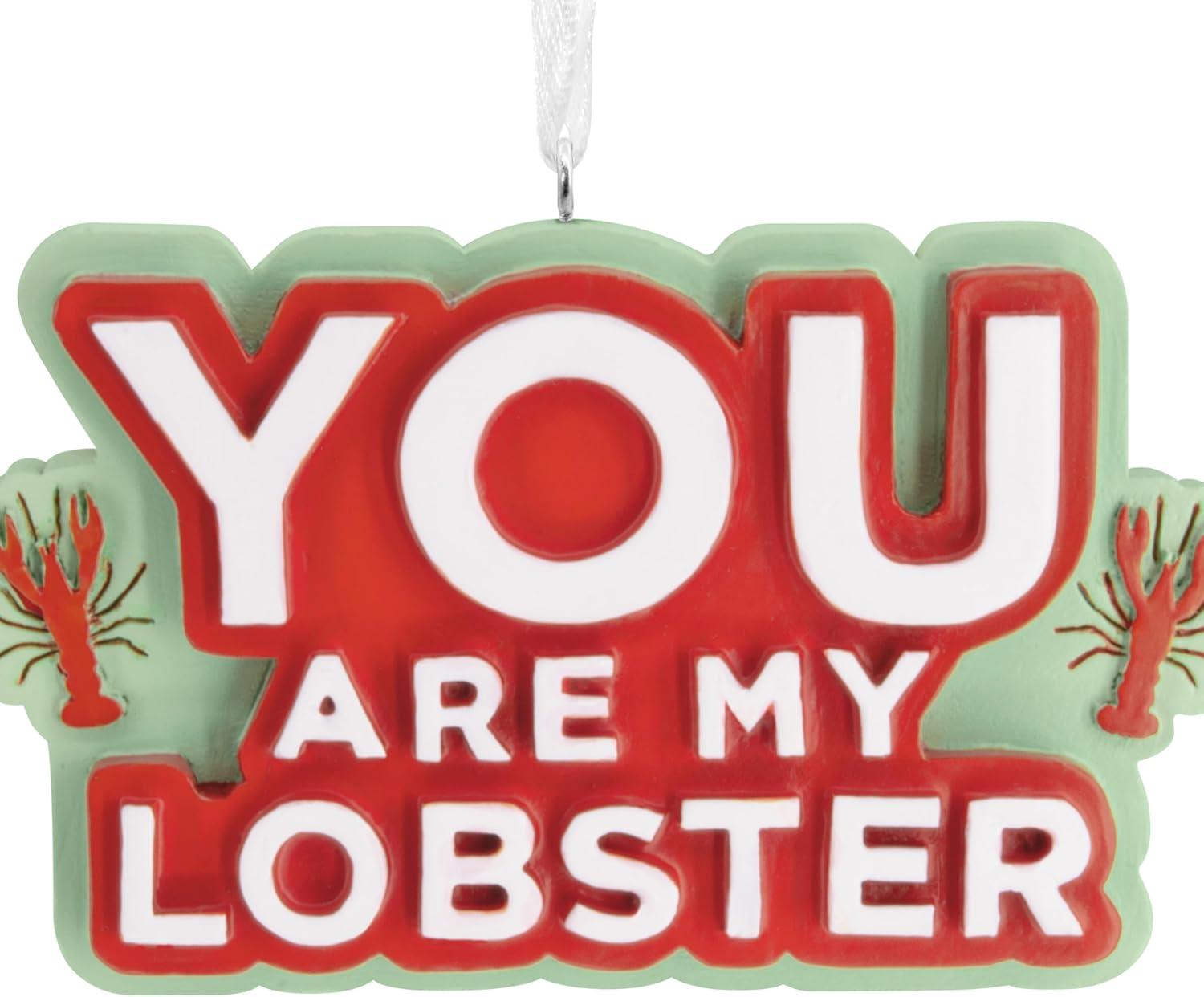 imageHallmark Friends You are My Lobster Christmas Ornament TV Show Gifts
