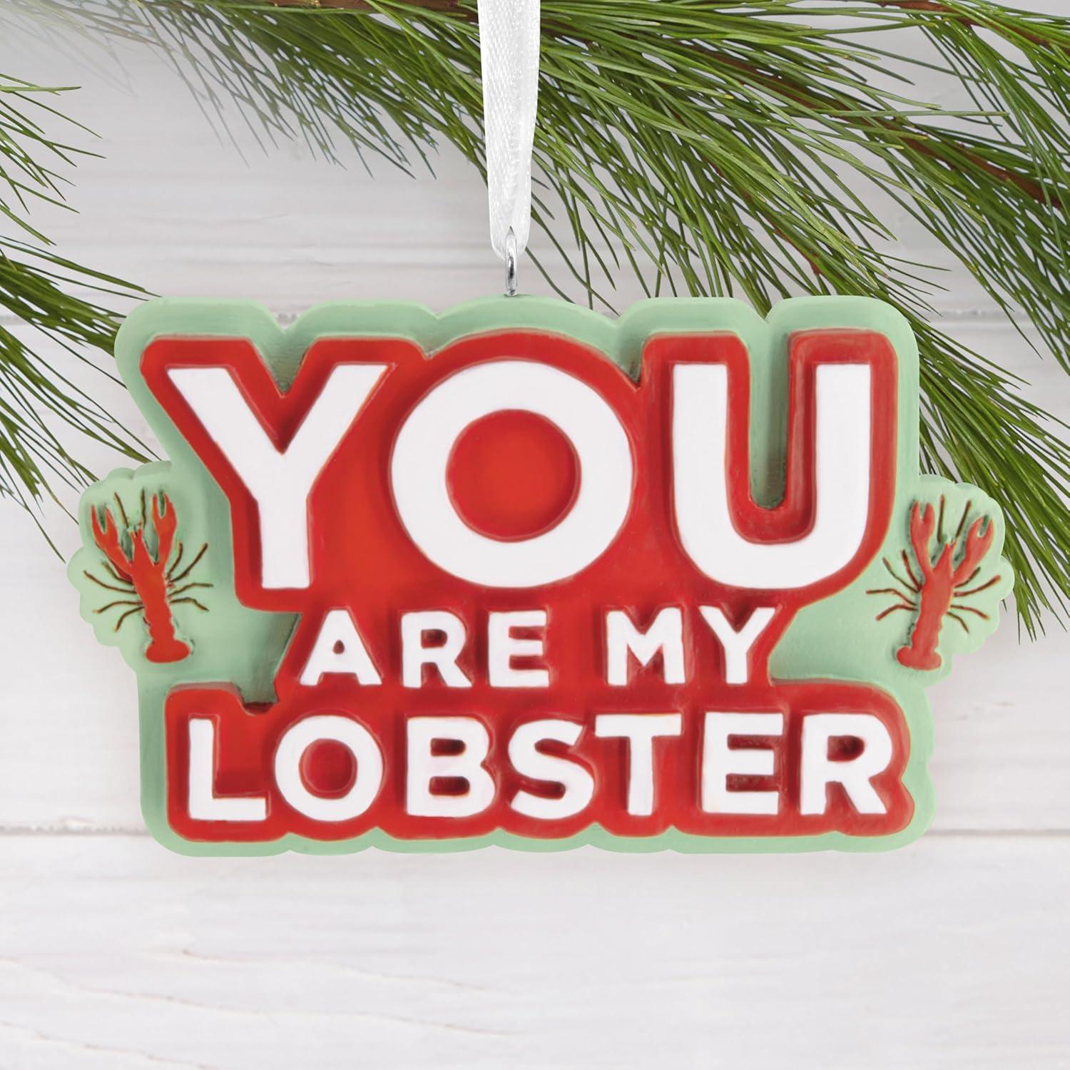 imageHallmark Friends You are My Lobster Christmas Ornament TV Show Gifts