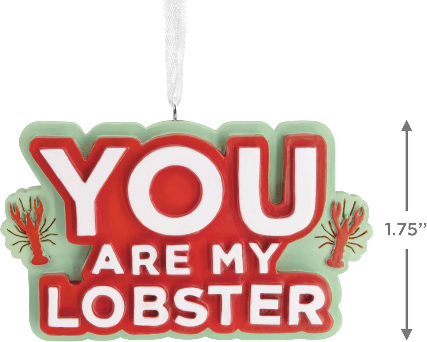 imageHallmark Friends You are My Lobster Christmas Ornament TV Show Gifts