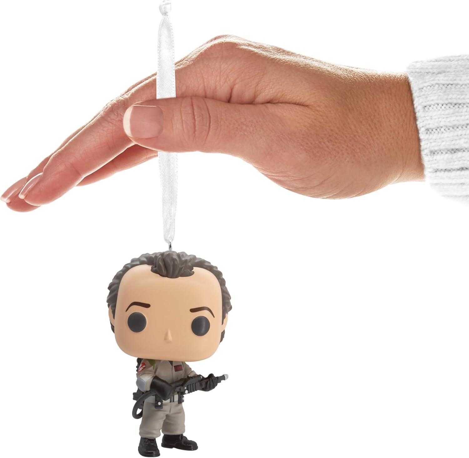 imageHallmark Ghostbusters Peter Venkman ampamp Slimer Funko POP Christmas Ornaments Set of 2 Pop Culture Gifts