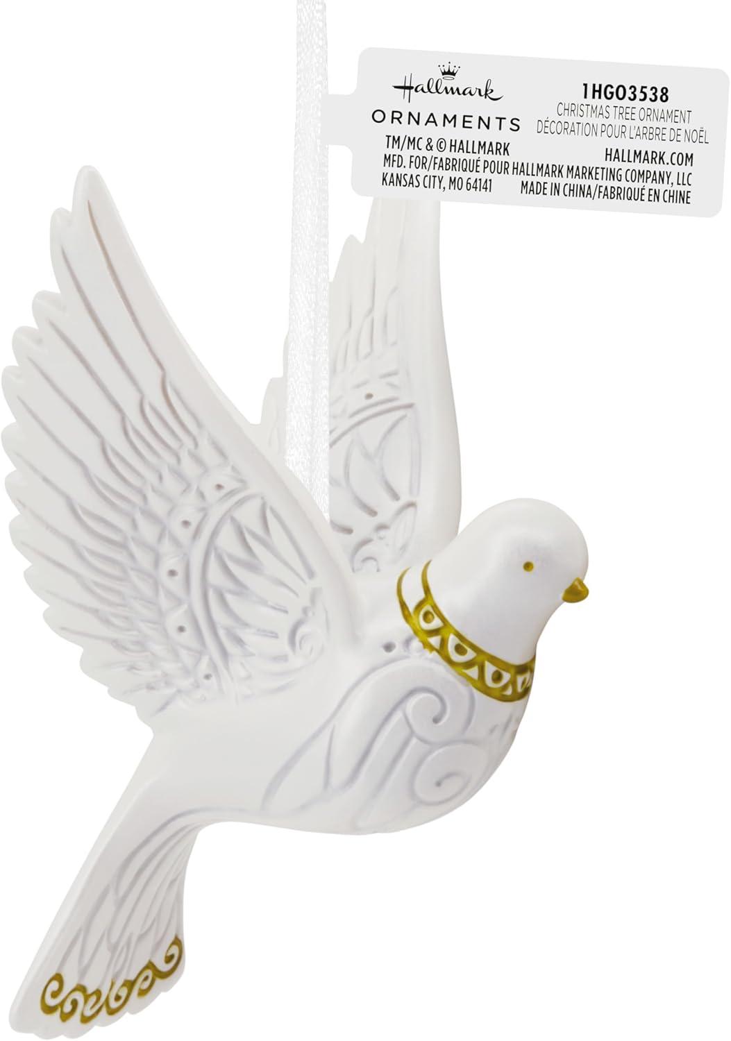 imageHallmark Keepsake Christmas Ornament Snowflake 2024Dove