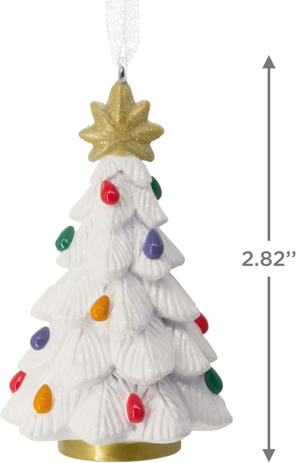 imageHallmark Keepsake Christmas Ornament Snowflake 2024Vintage Tree