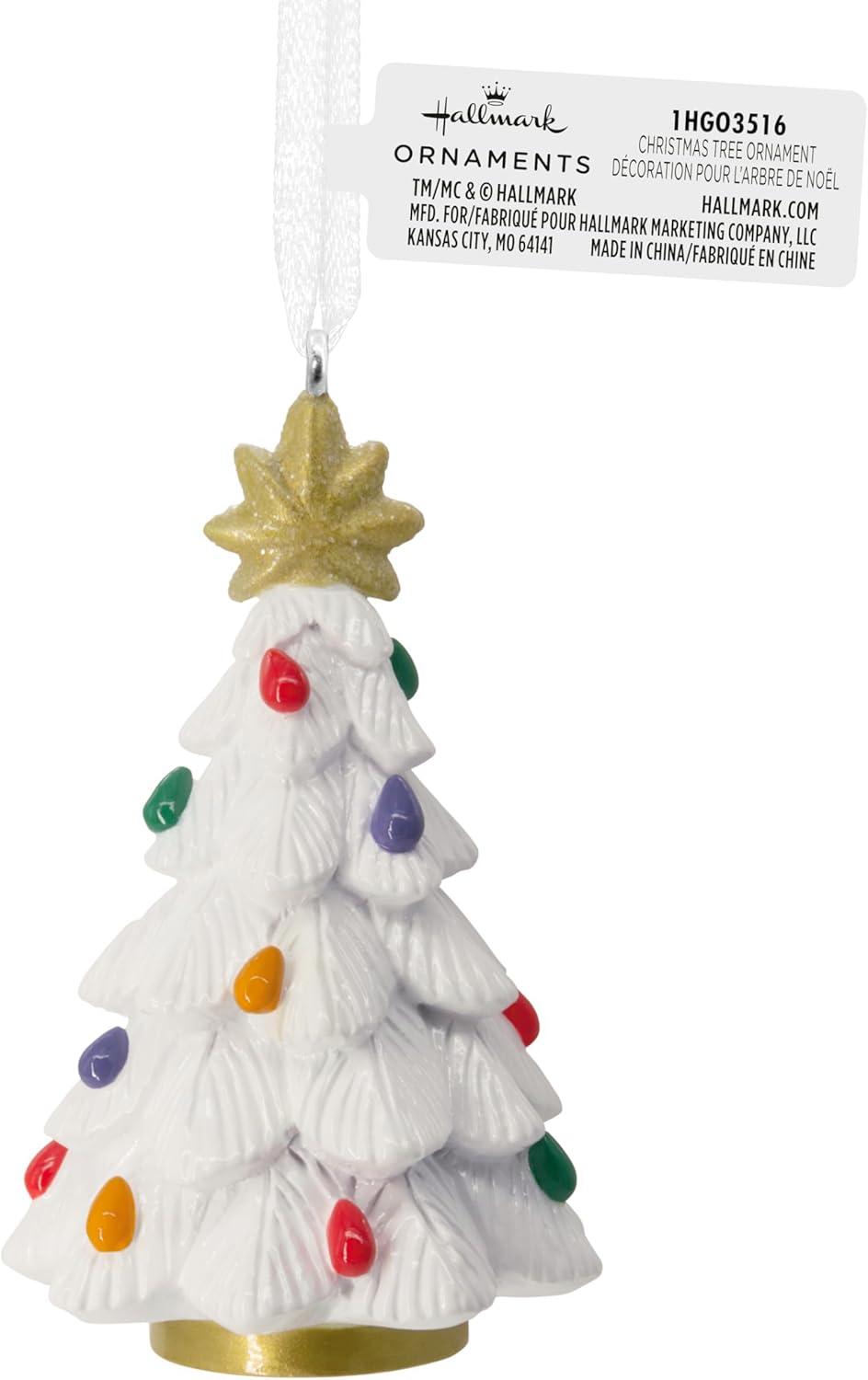 imageHallmark Keepsake Christmas Ornament Snowflake 2024Vintage Tree