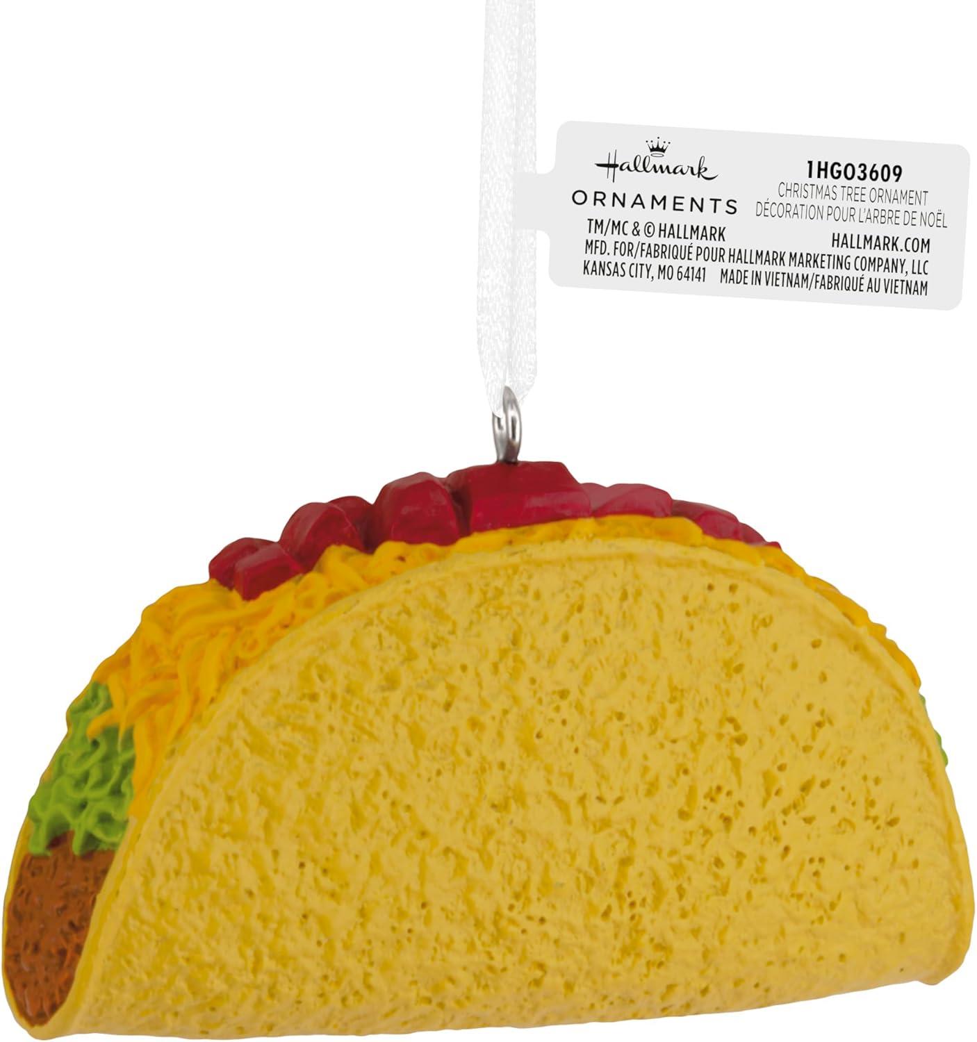 imageHallmark Taco Christmas Ornament Food Gifts