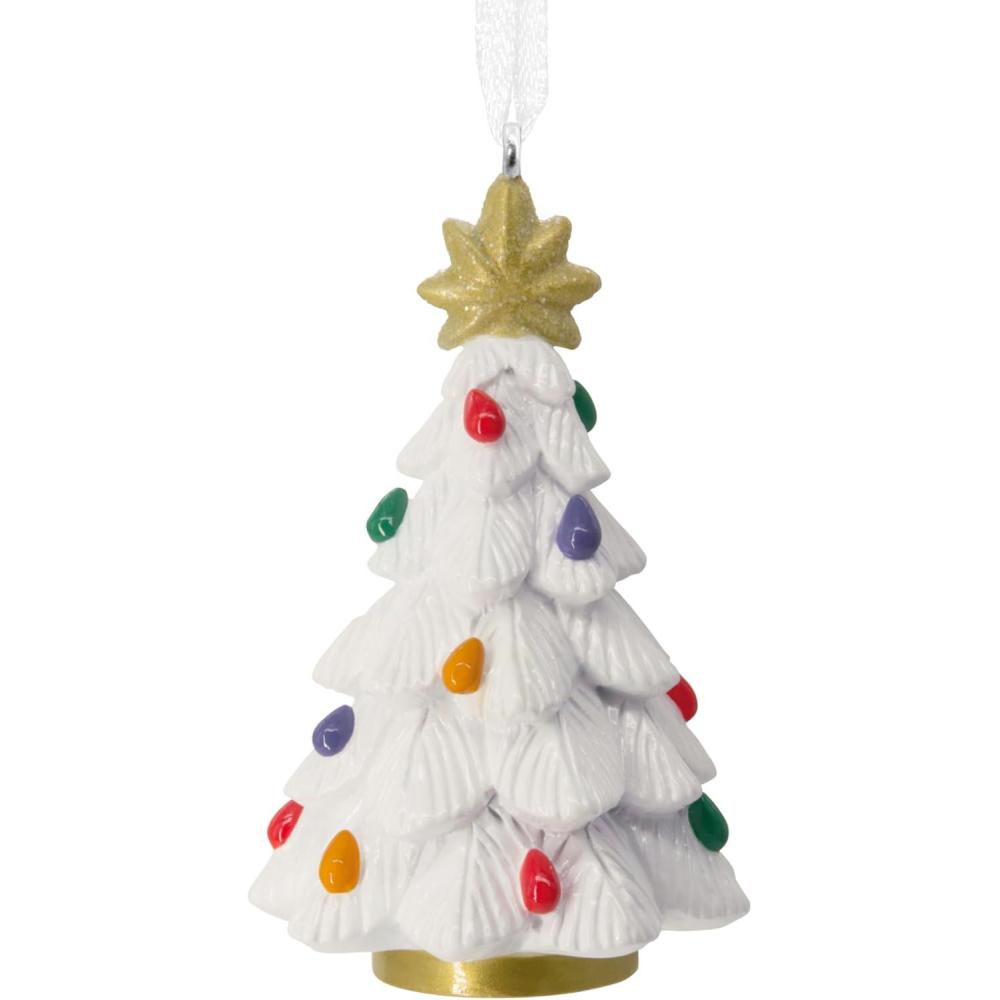 imageHallmark Keepsake Christmas Ornament Snowflake 2024Vintage Tree